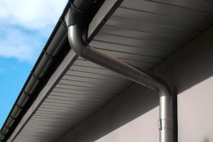 Solid steel gutters in Jacksonville, FL